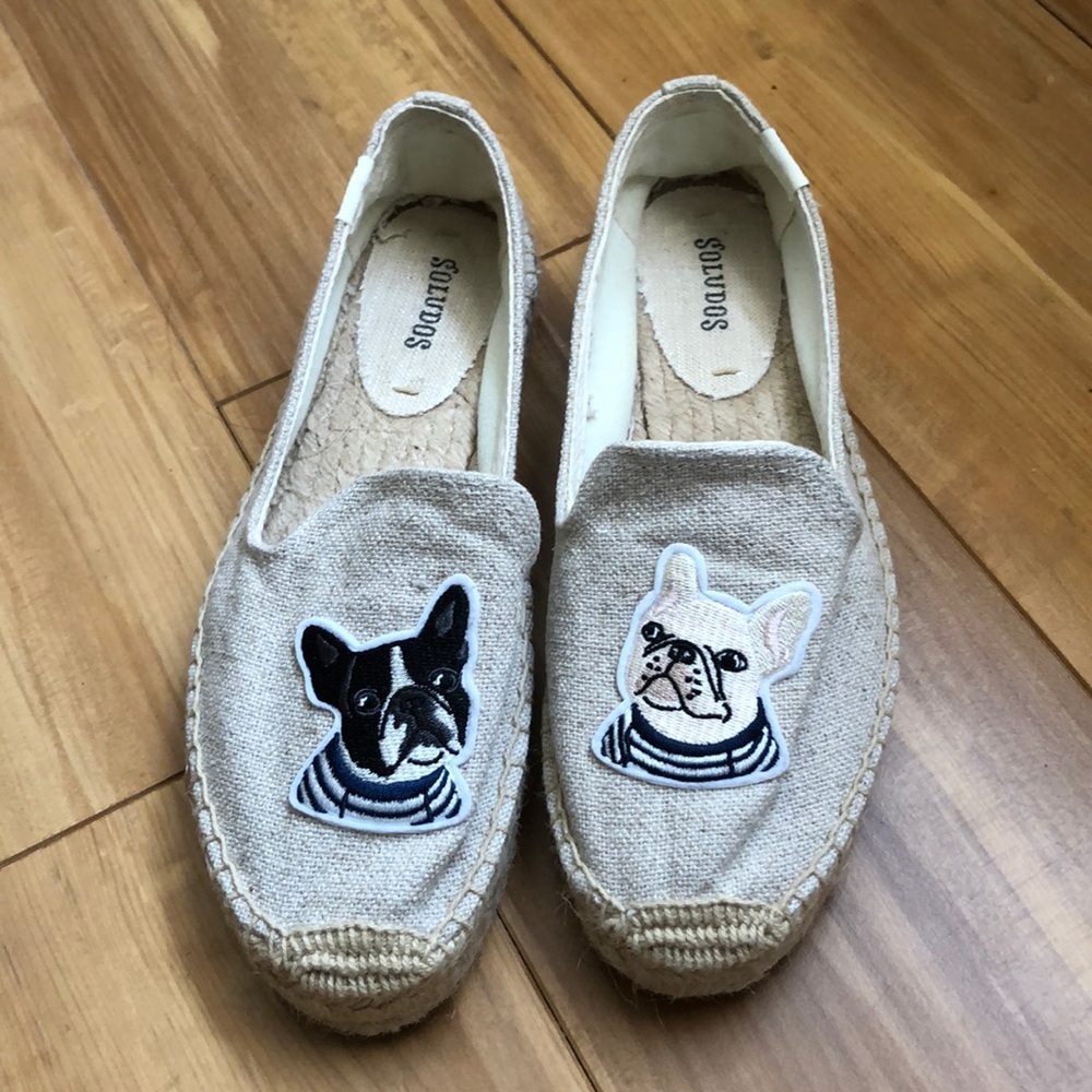 Soludos Teddy & Gigi Platform Smoking Slipper